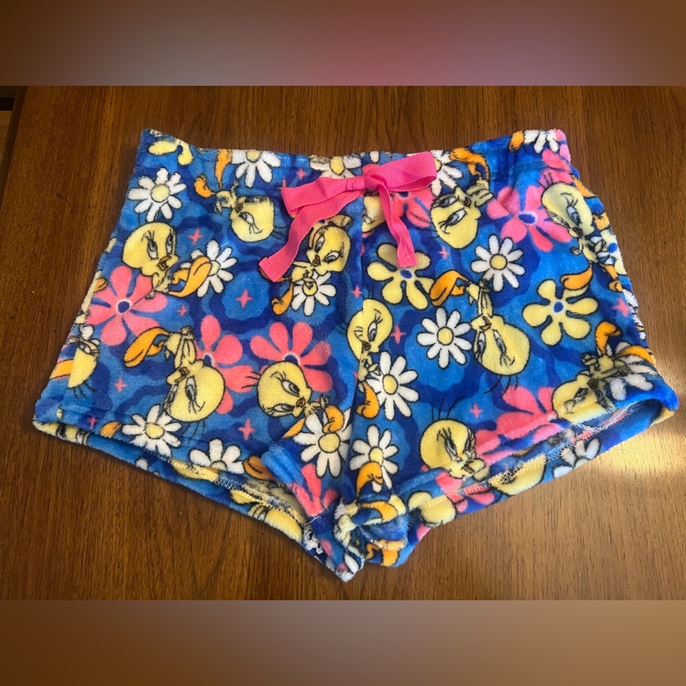 Looney Tunes Tweety Bird Pajama Shorts